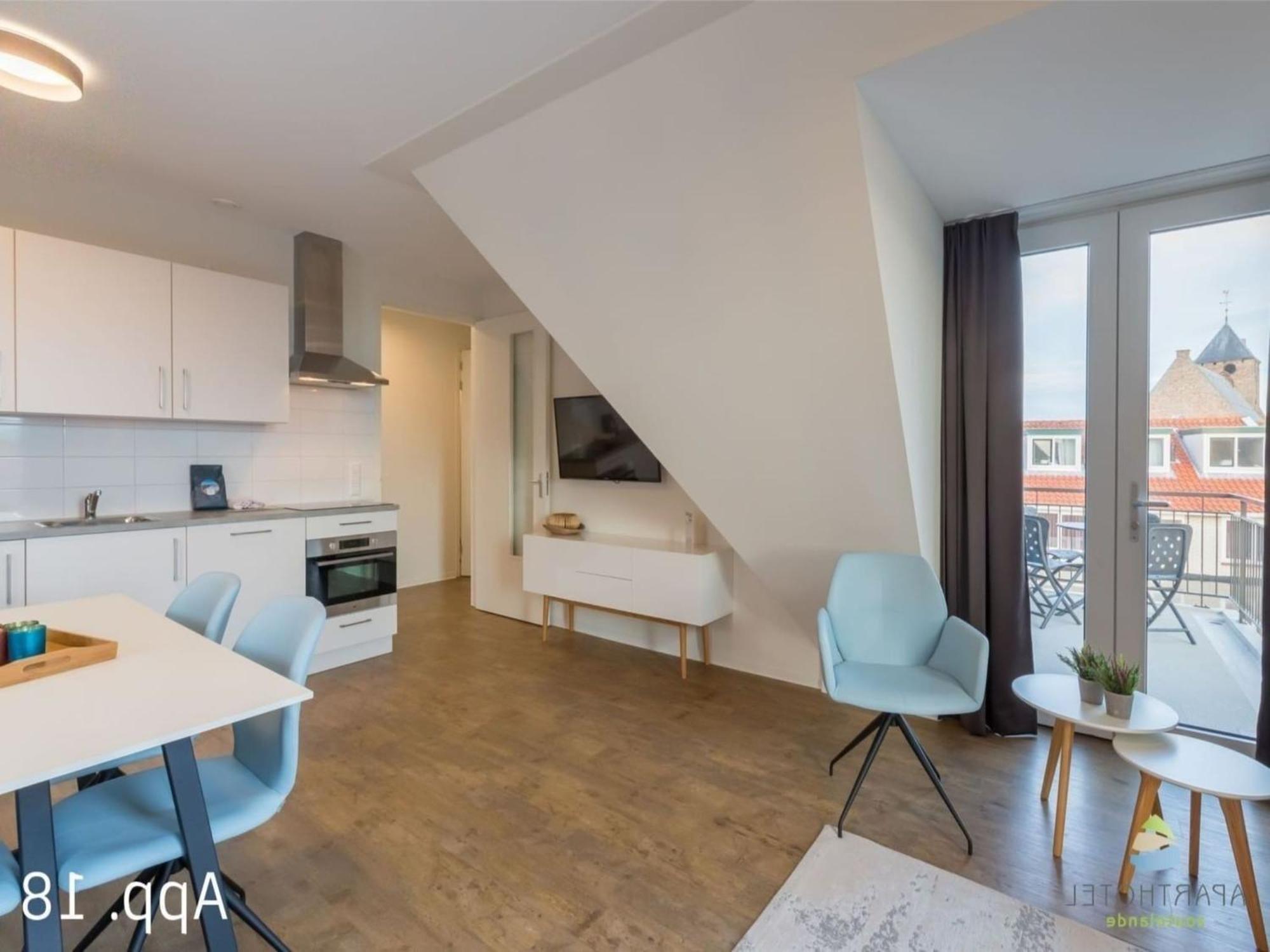 Lush Apartment In Zoutelande Near Beach Eksteriør billede
